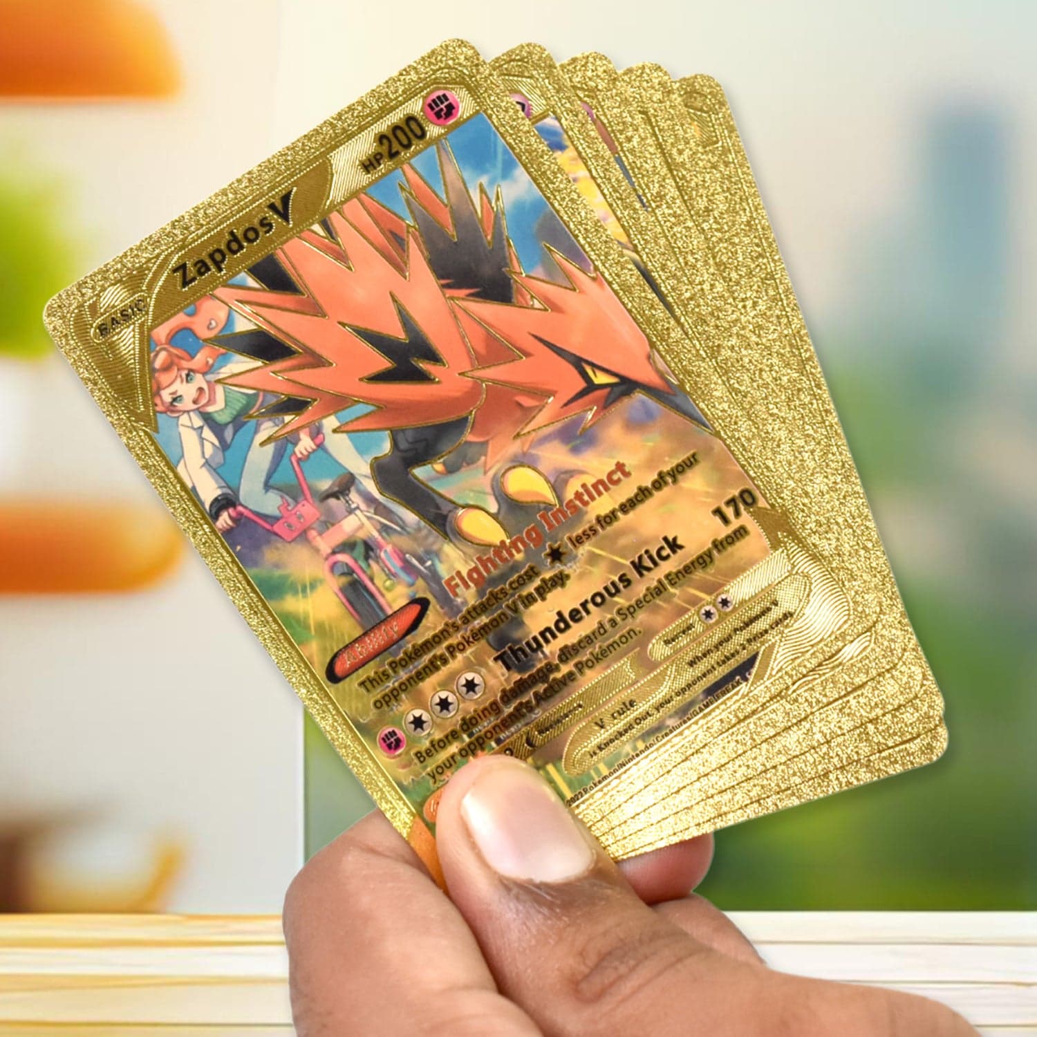 Pocket Monster Golden Trading Playing Cards (55 Pcs Set) thumbnail 6