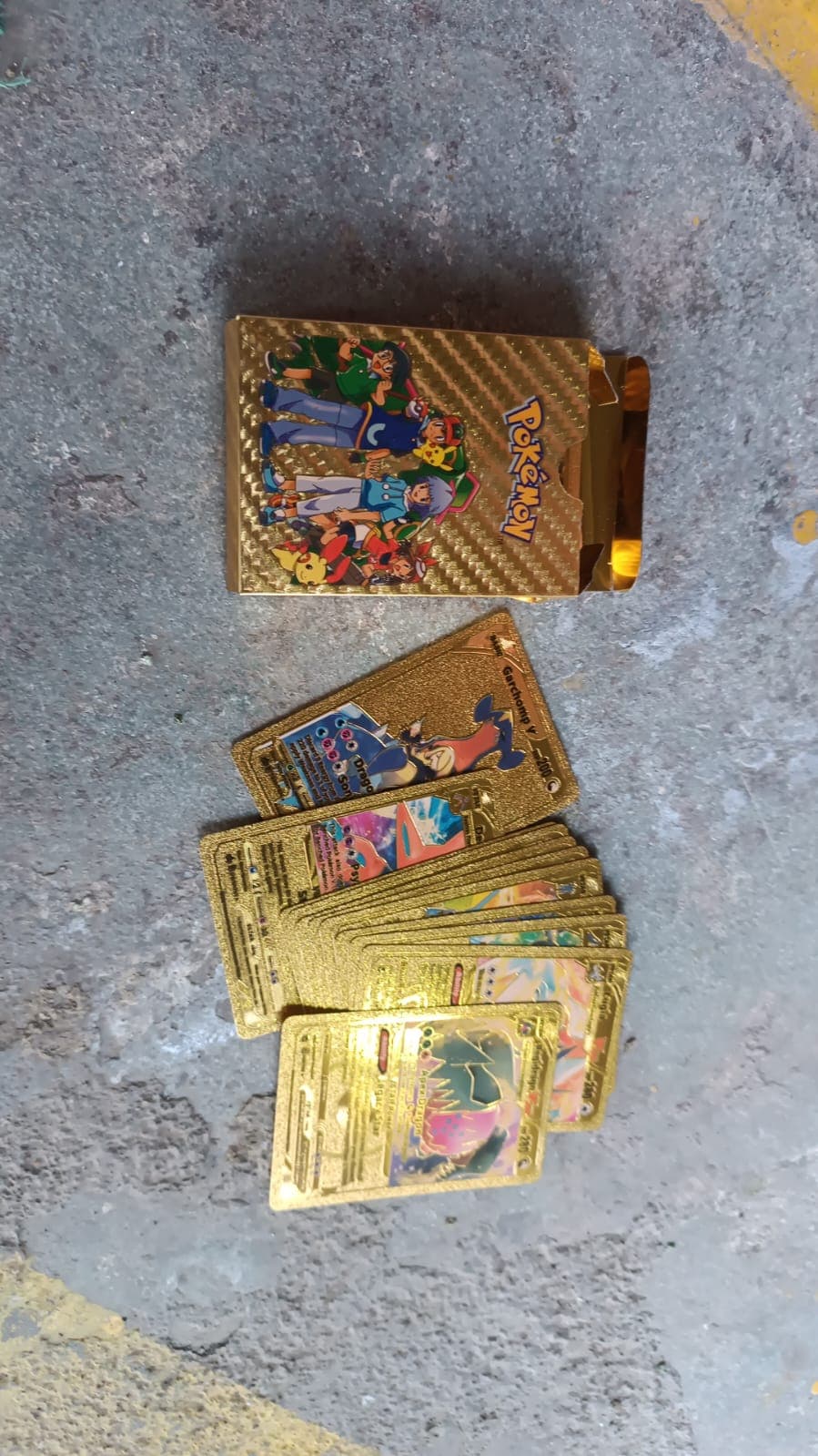 Pocket Monster Golden Trading Playing Cards (55 Pcs Set) thumbnail 7