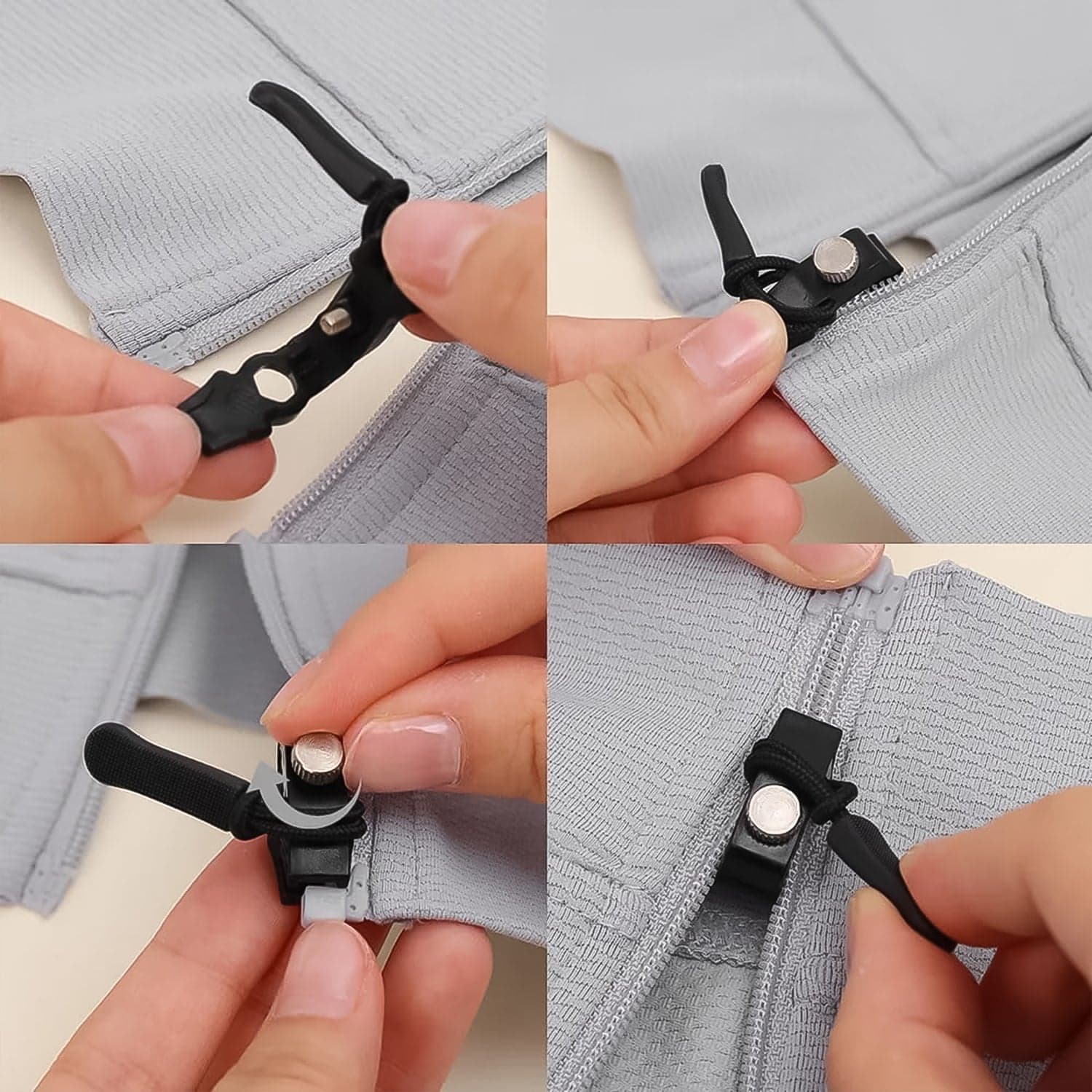 Portable Universal Detachable Zipper Slider (1 Pc / Medium) thumbnail 3