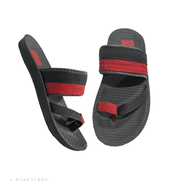 LifeO Combo of 2 Comfortable Outdoor Trendy Sandal with High Quality Sole Lightweight thumbnail 2