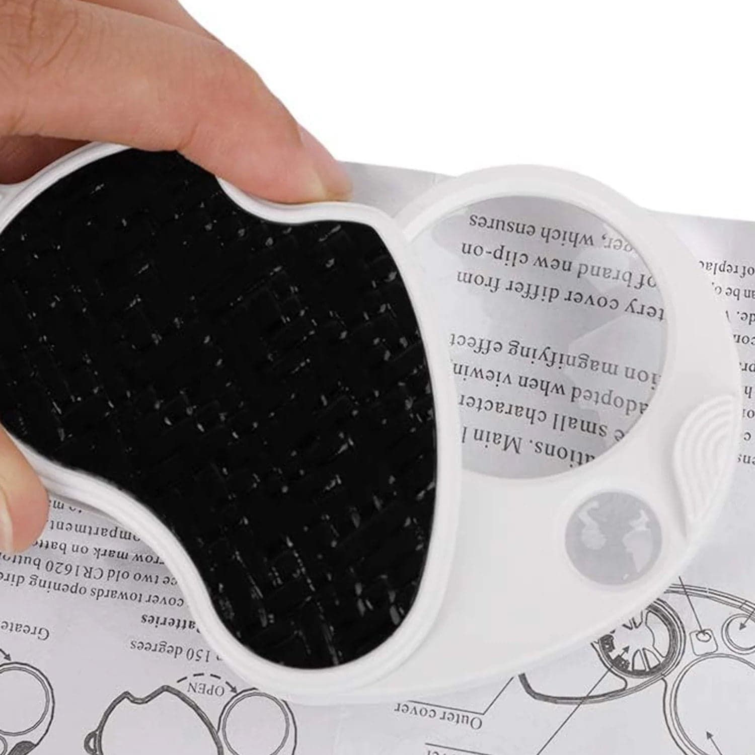 Double-Magnification Led Magnifiers with Light (1 Pc / Small) thumbnail 7