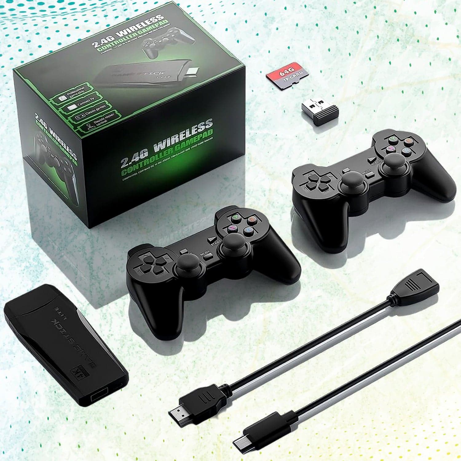 Wireless Controller Gamepad with 10,000+ Games thumbnail 5