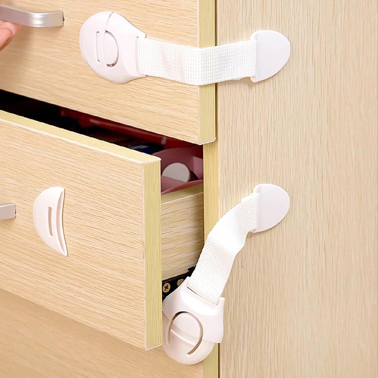 Baby Safety Drawer & Door Strap Locks (1 Pc) thumbnail 3