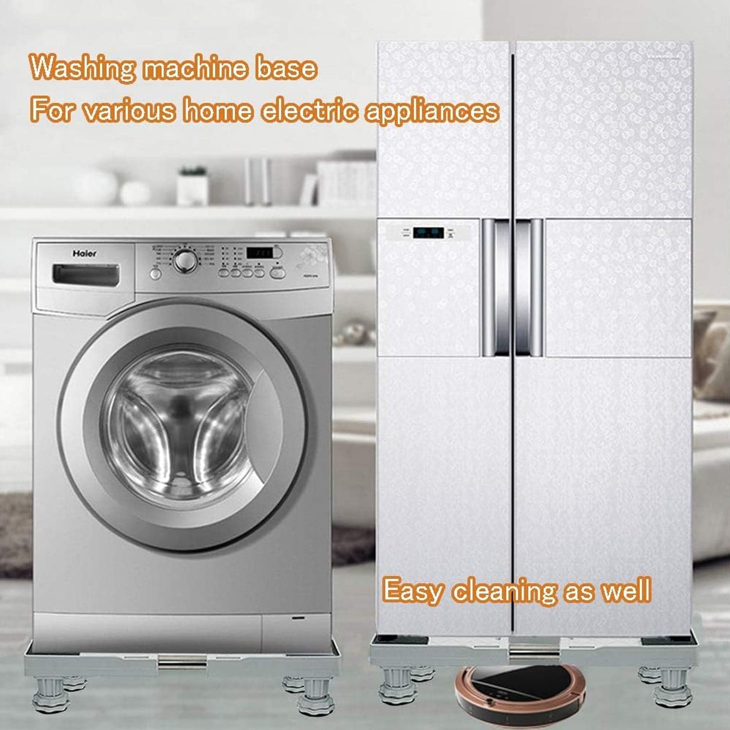 Adjustable Washing Machine Stand (1 Pc / 67—67 Cm Long Adjust) thumbnail 4