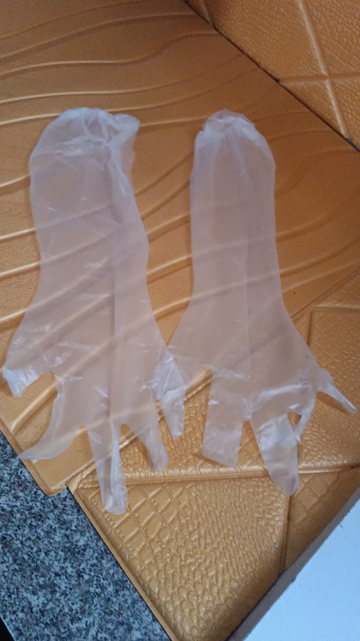 Disposable Plastic Gloves For Kitchen Food Handling (1 Pair) thumbnail 8