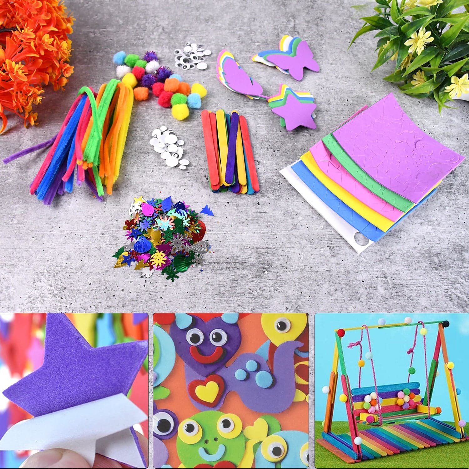 All in One Kids Arts & Crafts Supplies Kit thumbnail 1