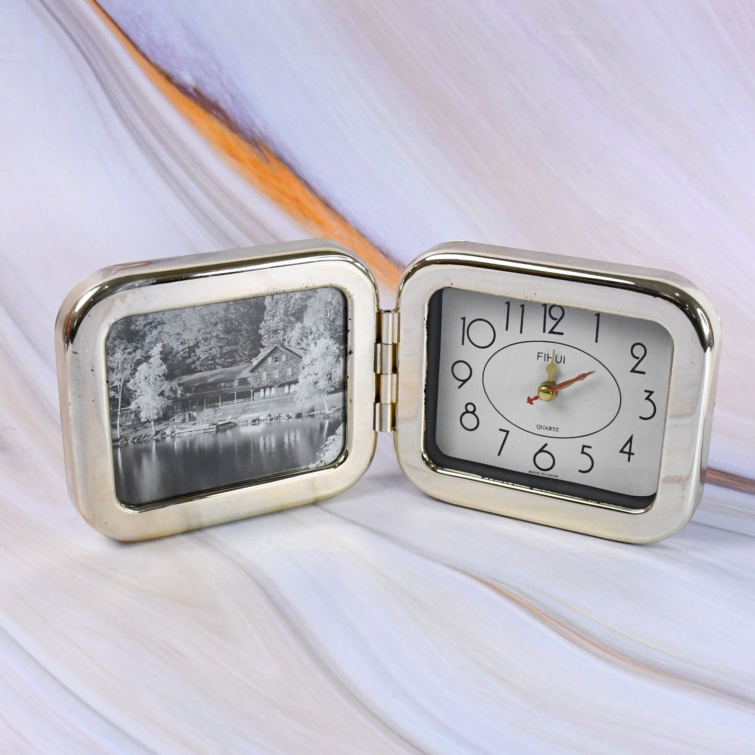 Plastic Foldable Desk Clock (1 Pc / With Box) thumbnail 3
