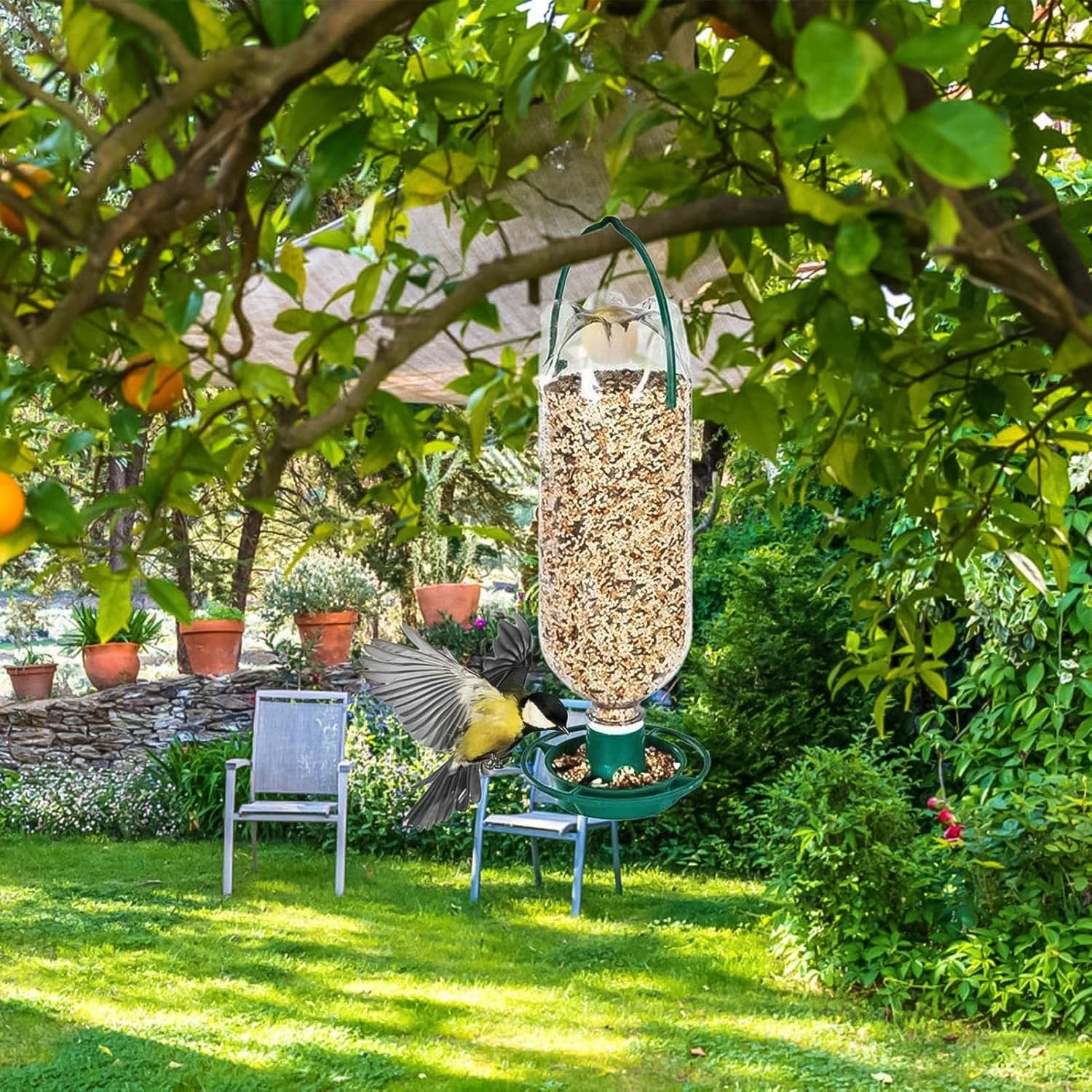 Outdoor Bird Feeder Hanging Plastic Hook (1 Pc) thumbnail 4