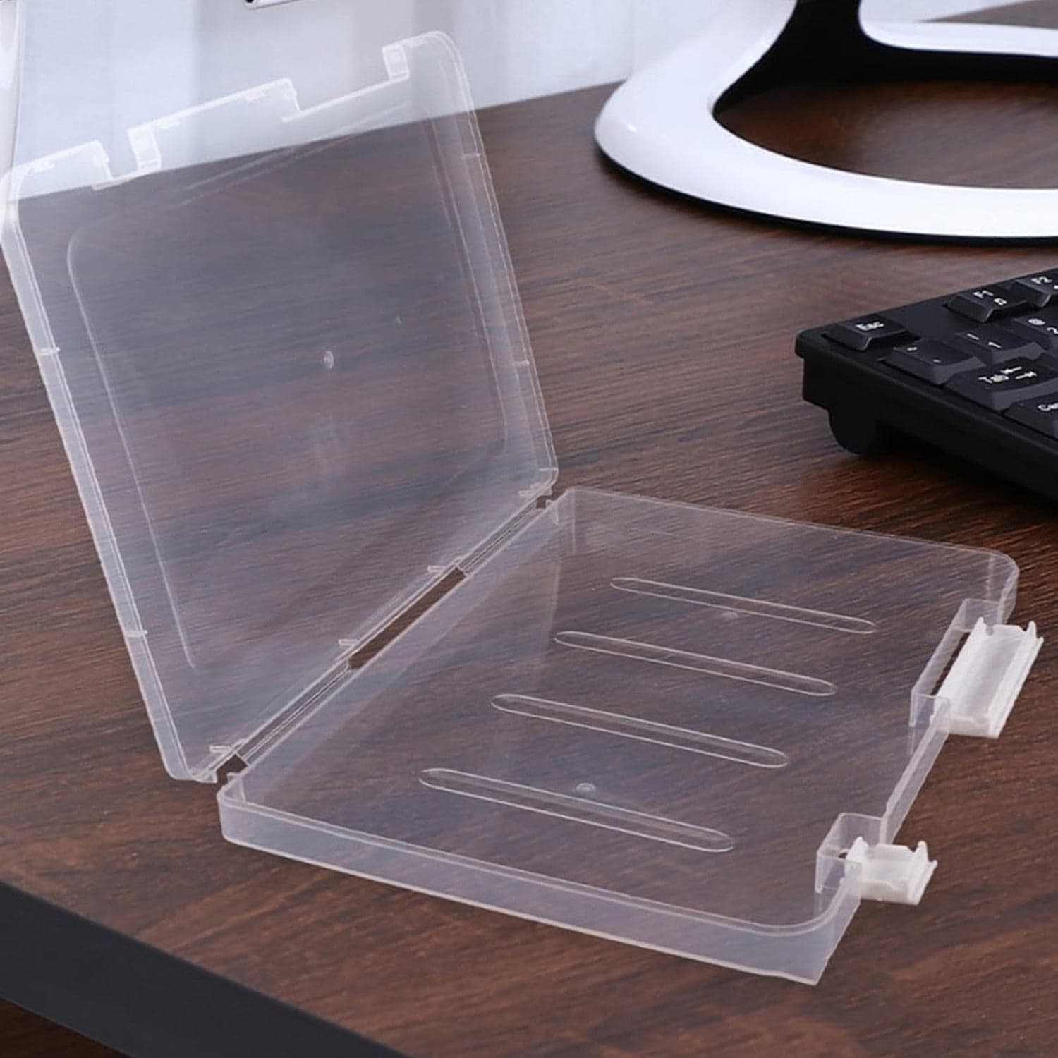 Document Holder File Organizer Box Storage Boxes Lids (1 Pc / 24—17 Cm) thumbnail 3