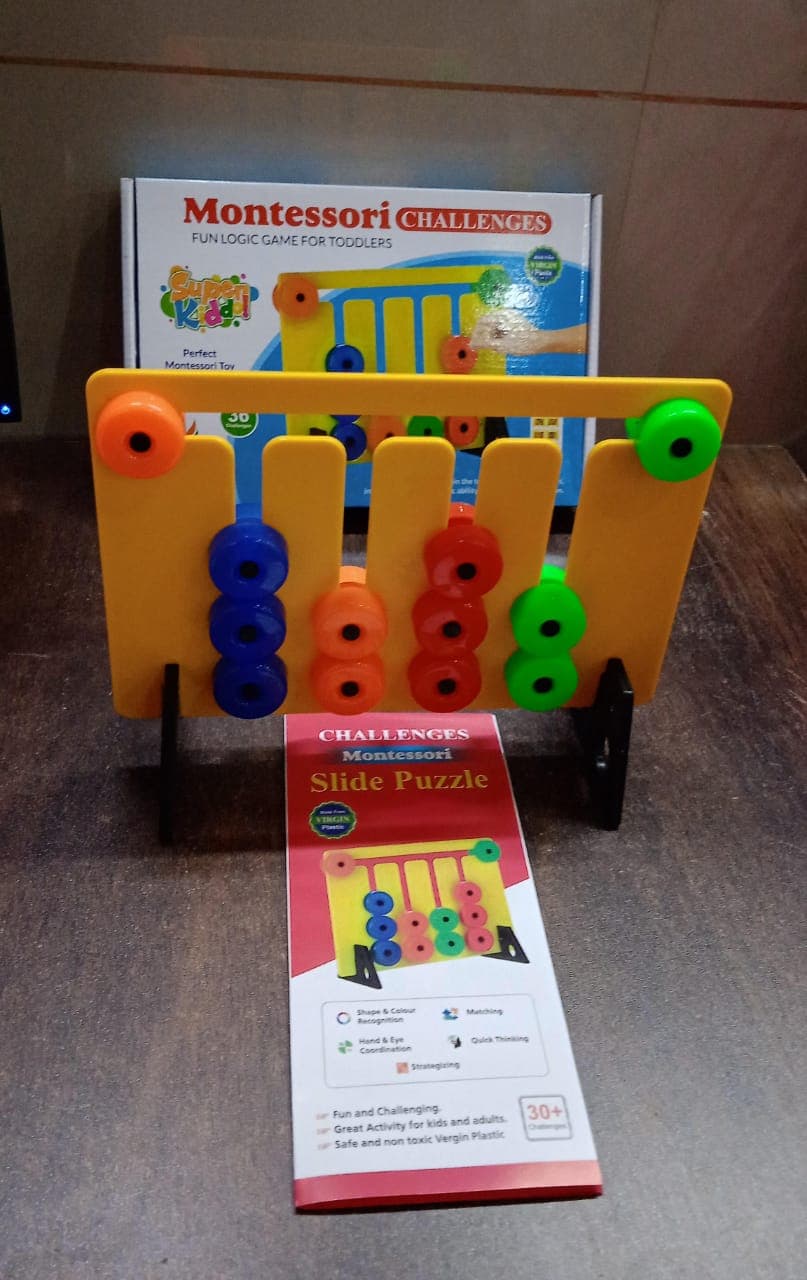 Montessori Slide Puzzles Toys for Kids (36 Challenges / 1 Set) thumbnail 7