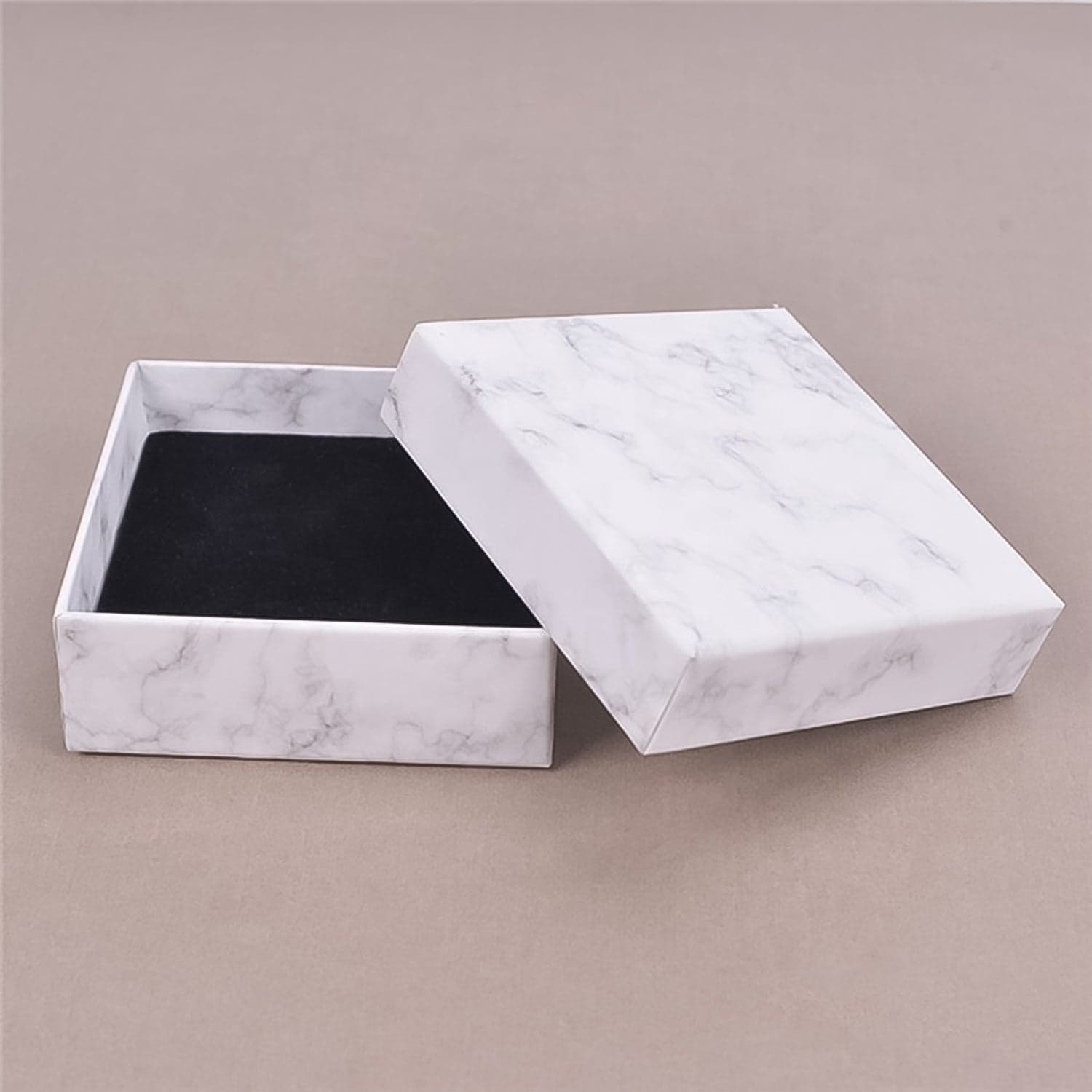 Cardboard Jewelry Boxes Gift Case Small Paper Jewelry Gift Boxes (7 Pcs Set / Mix Size) thumbnail 3