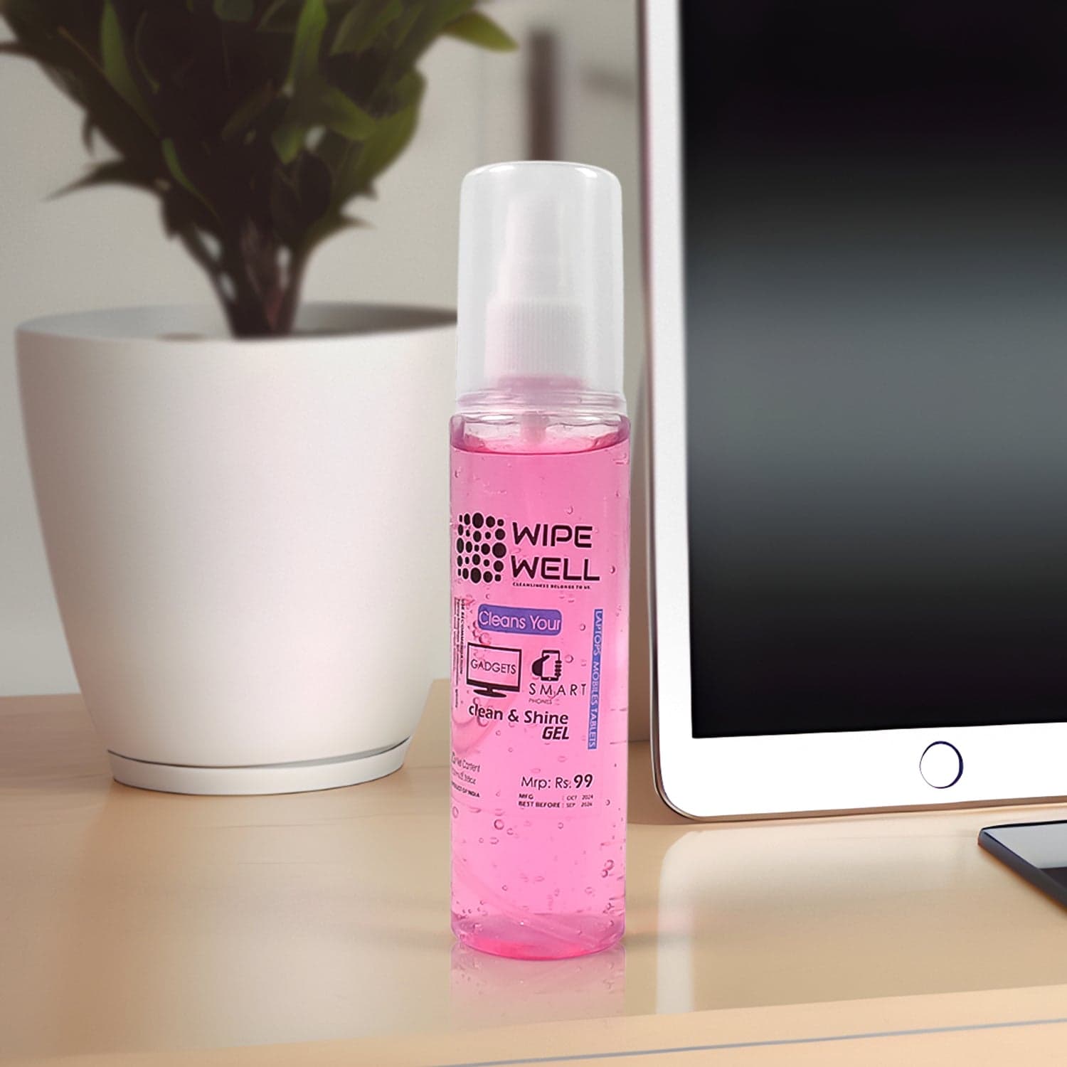 Liquid Gadget Gel Solution to Clean Mobile / Laptop Screen (100 ML) thumbnail 1