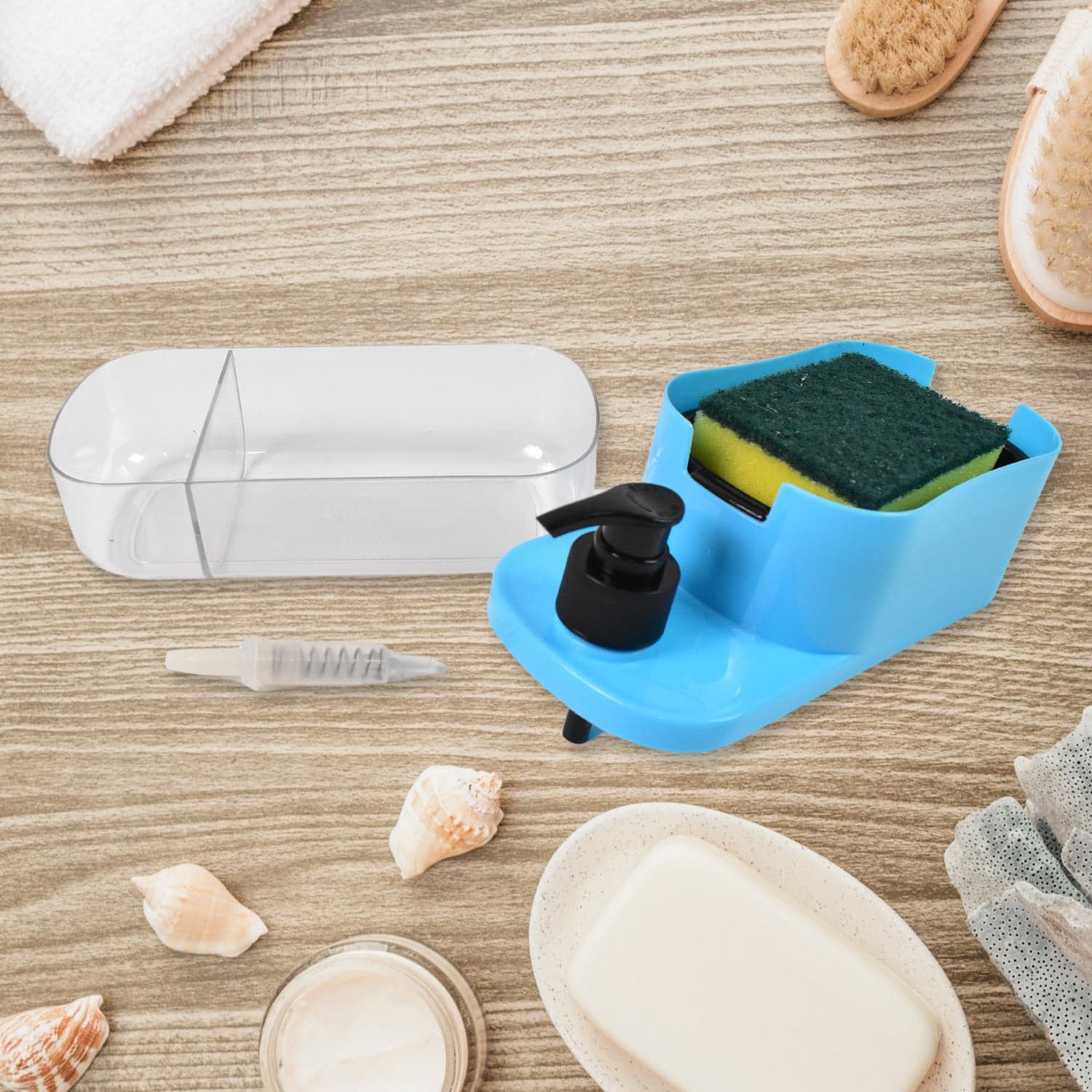 3 in 1 Dishwashing and Handwash Liquid Soap Dispenser (3 in 1 Dispenser) thumbnail 3