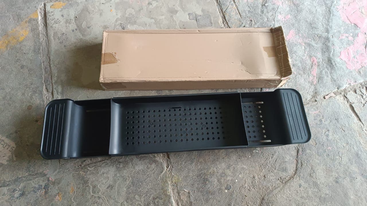 Retractable Bath Caddy, Retractable Bathtub (78 Cm Long Adjust / 1 Pc / With Brown Box) thumbnail 7