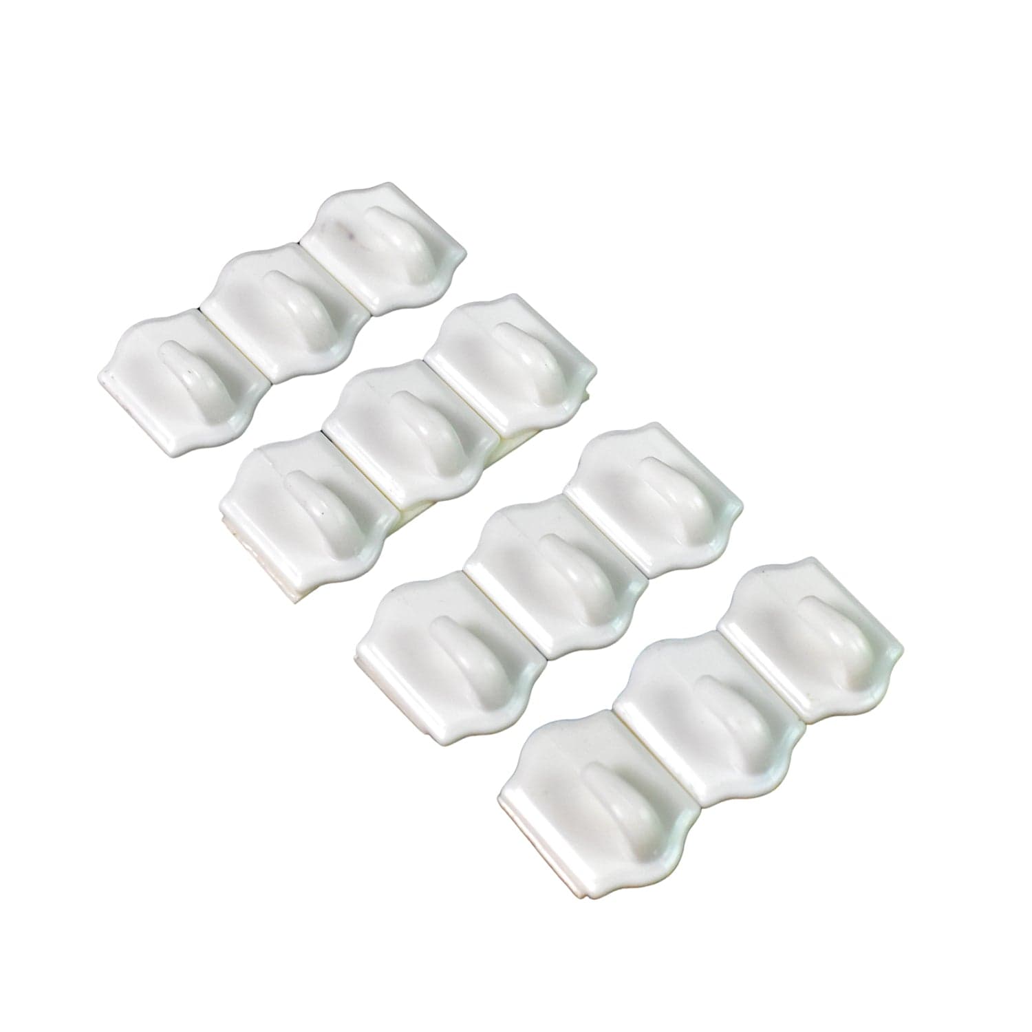Small Adhesive Hooks for Wall Hanging Adhesive Hooks (12 pcs Set) thumbnail 7