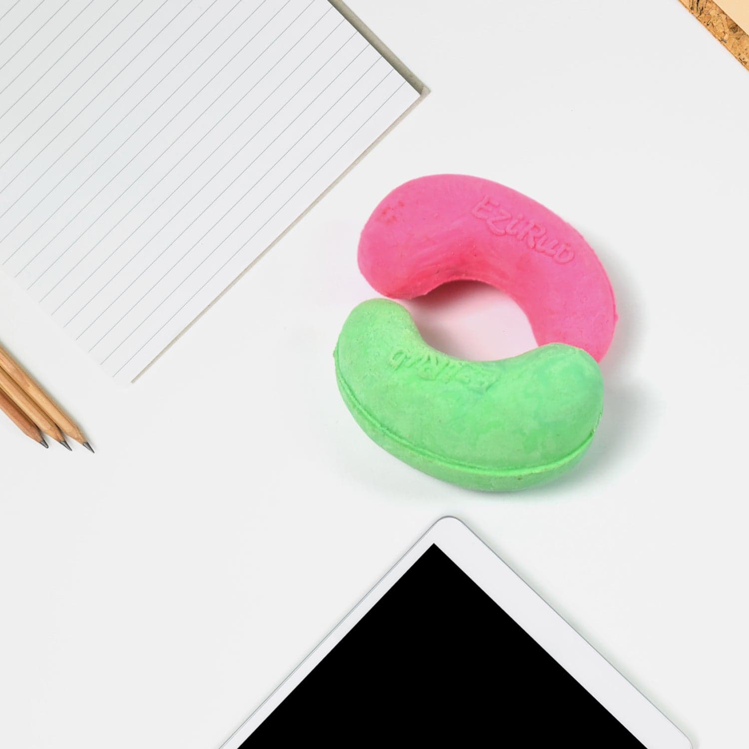 Cashew Nut Eraser Rubber Erasers (1 Pc / Mix Colour & Design) thumbnail 6