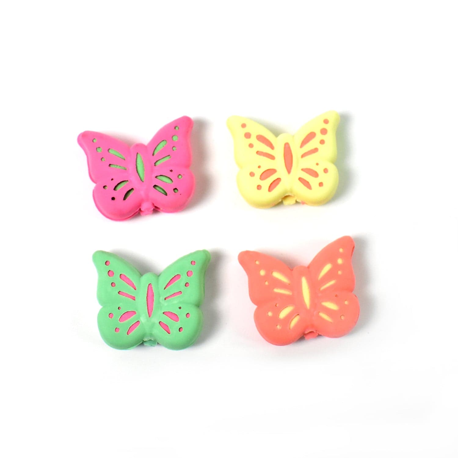 Butterfly Shape Eraser Rubber (1 Pc / Mix Colour & Design) thumbnail 5