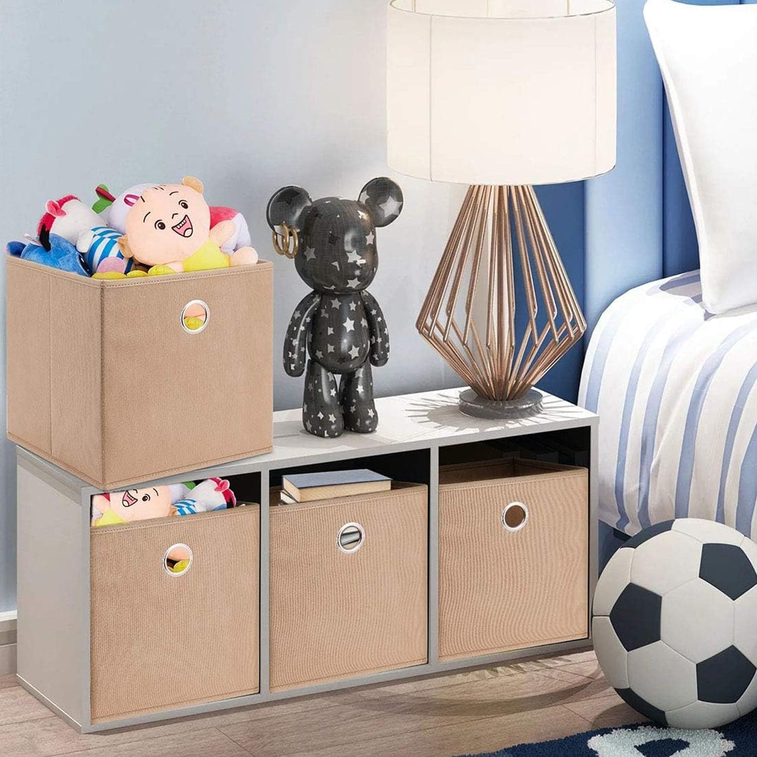Foldable Square Storage Box (20x20 Cm / 1 Pc) thumbnail 3