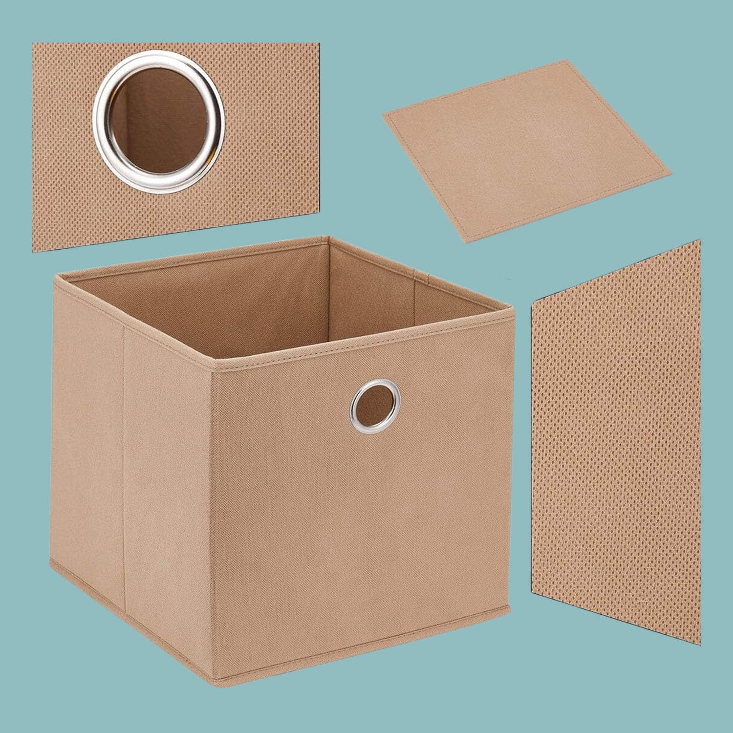 Foldable Square Storage Box (20x20 Cm / 1 Pc) thumbnail 7
