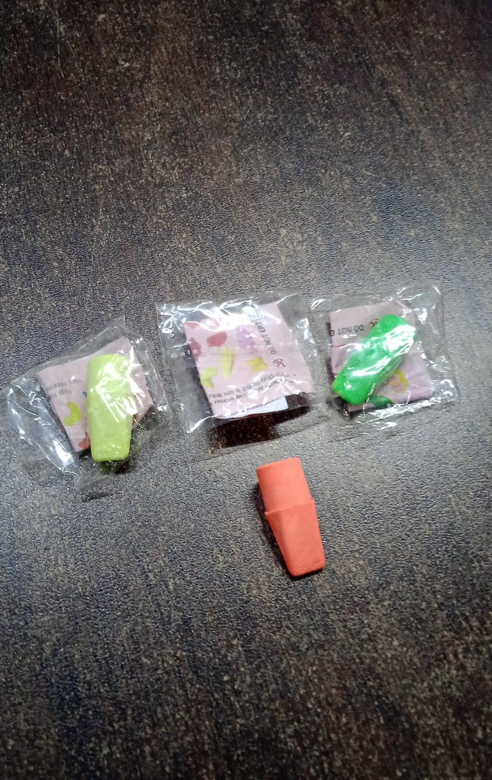 Pencil Top Eraser Rubber Erasers (1 Pc / Mix Colour & Design) thumbnail 6