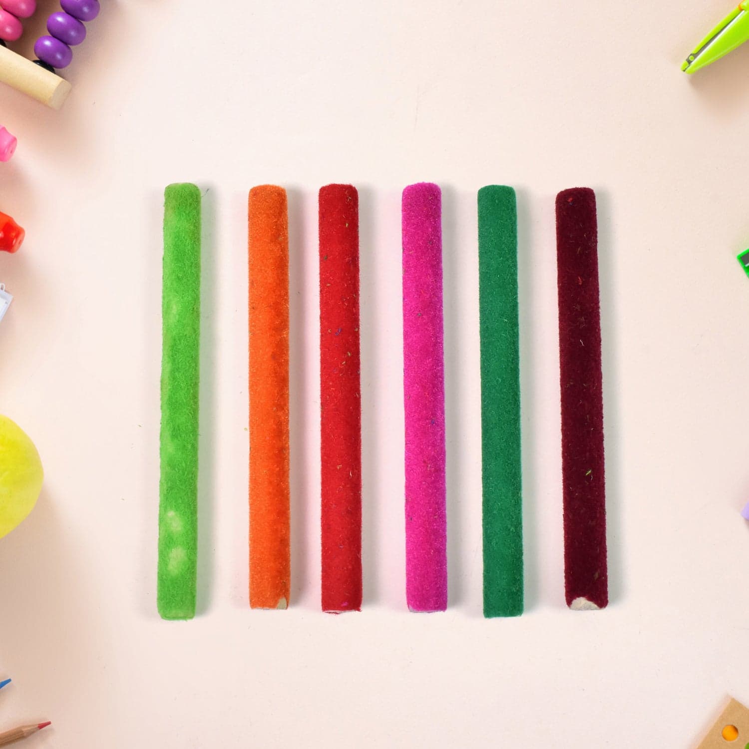 Small Velvet Pencil (1 Pc / Mix Color & Design) thumbnail 1