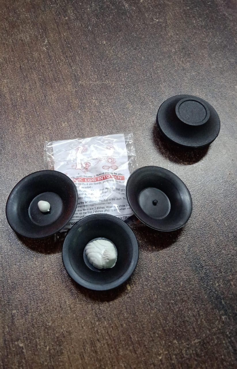 Small Magic Egg to Hen / Chicken Toy (1 Pc / Mix Color & Design) thumbnail 7