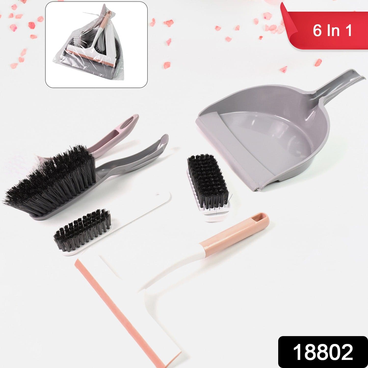 6 in 1 Multipurpose Cleaning Tool, Supdi (6 Pcs Set) thumbnail 1