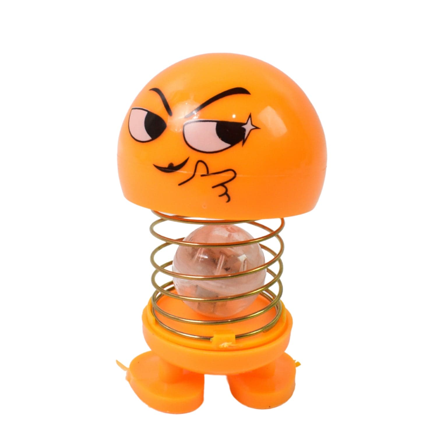 Cartoon Face, Spring Doll Dance Toy (1 Pc / With Color Box) thumbnail 5