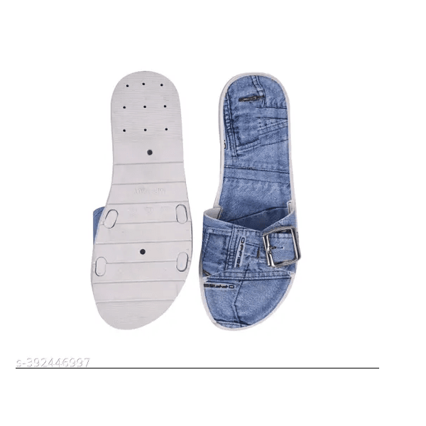 LifeO Girls Comfortable and Stylish Flip Flop Sliders thumbnail 3