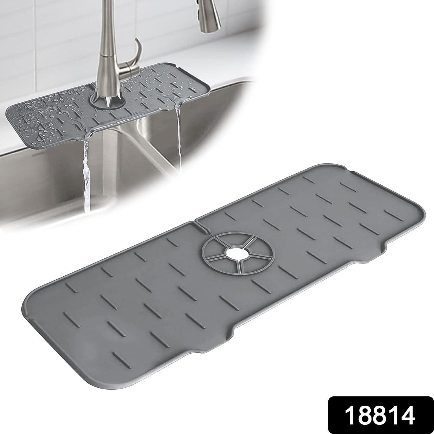 Silicone Sink Faucet Pad / Mat (1 Pc / 33x12 Cm) thumbnail 2