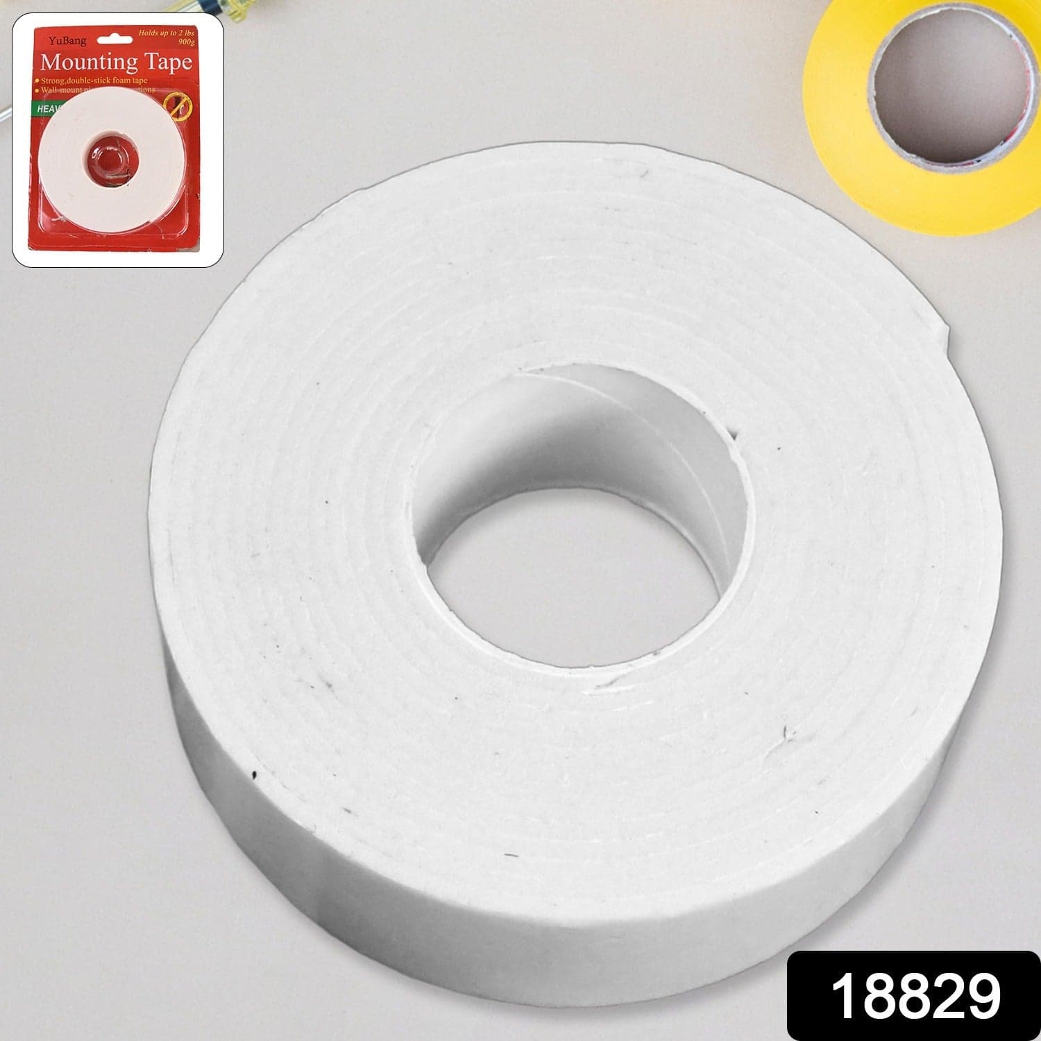 Strong Double Sided Tape Foam Mounting Tape (1 Pc / Big) thumbnail 2