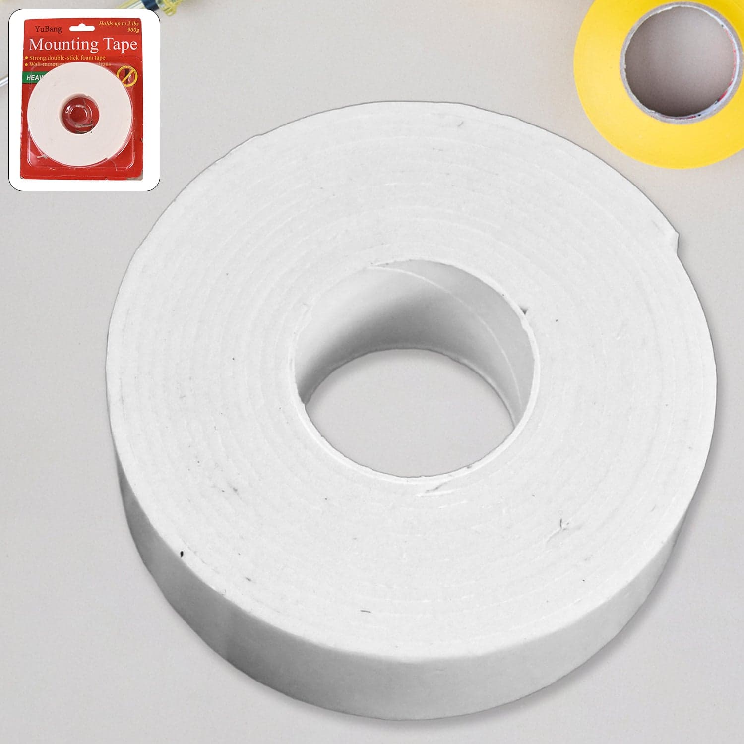 Strong Double Sided Tape Foam Mounting Tape (1 Pc / Big) thumbnail 6