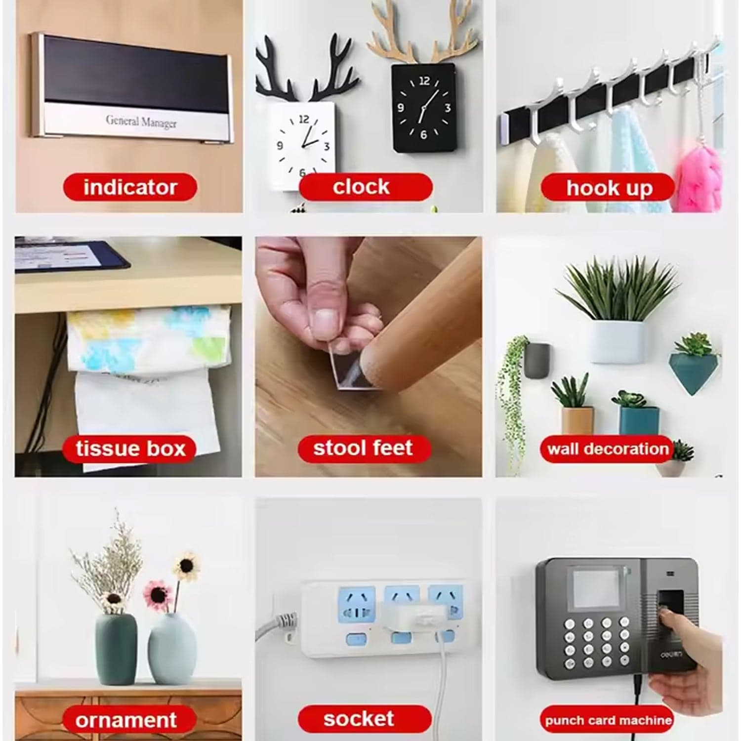 Small Strong Double Sided Tape Foam Mounting Tape (1 Pc / Small) thumbnail 7