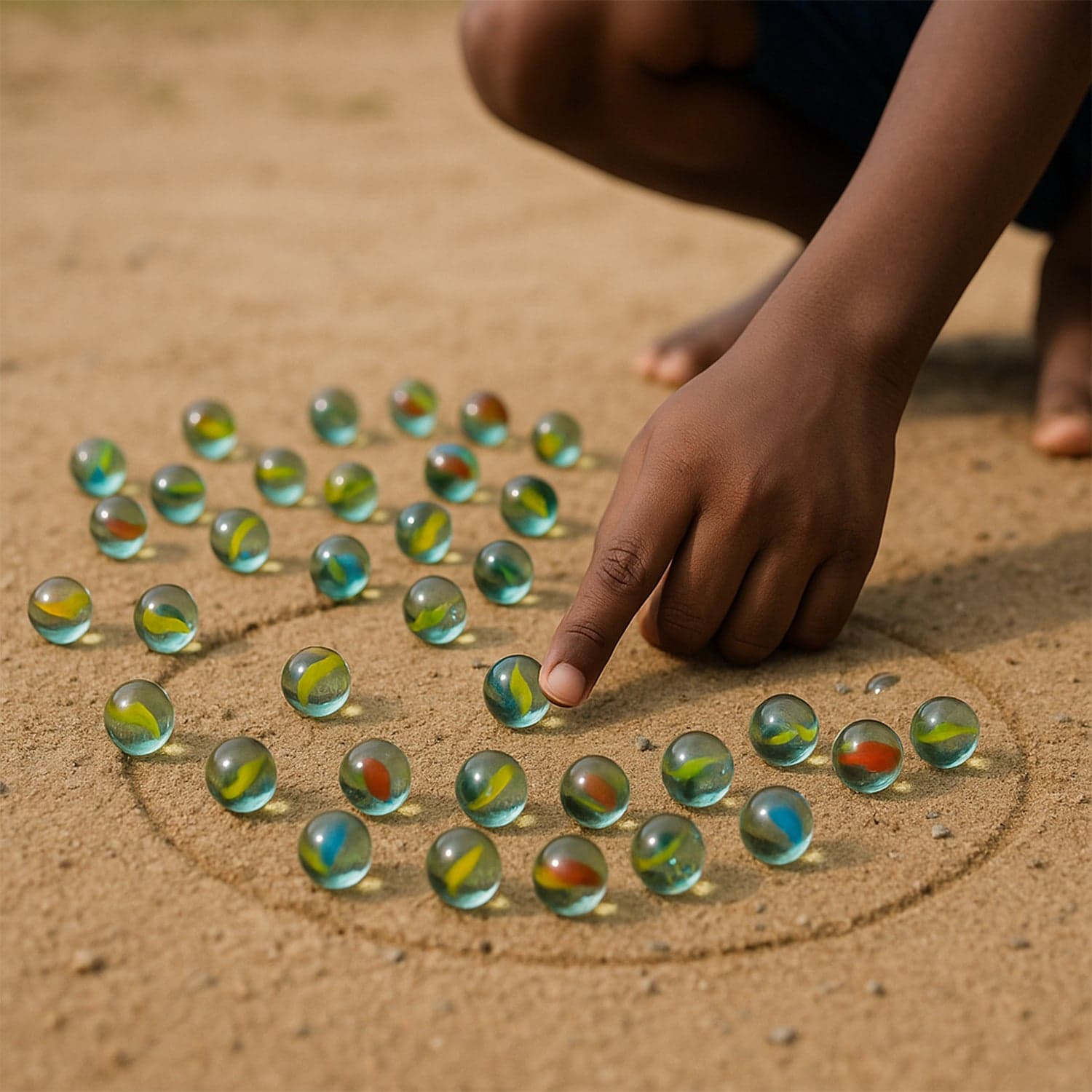 Glass Marbles For Kids Approx 35 35 In 1 thumbnail 6