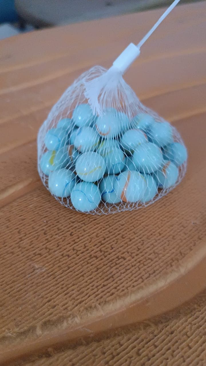 Classic Glass Marbles Pack Of Approx 30 Pc thumbnail 8