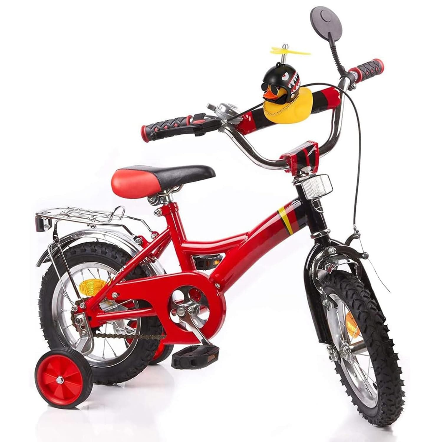 Beautiful Duck Car Ornaments Duck Bicycle Bell with Propeller Helmet (1 Pc / Mix Design) thumbnail 8