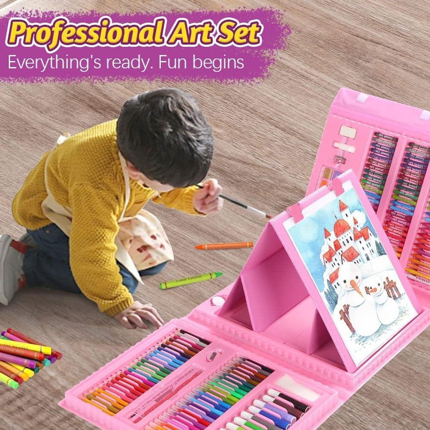 Professional Art Set (Art Set (208 Pcs) thumbnail 4
