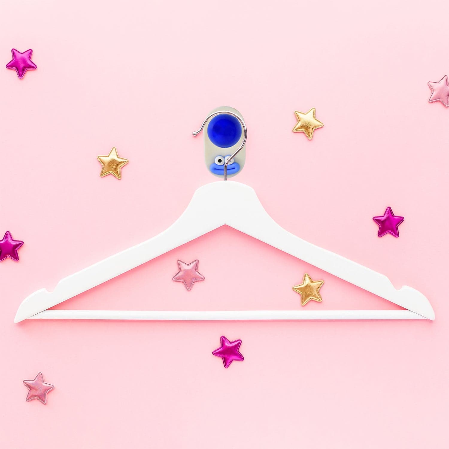 Cartoon Colorful Hooks Simple Ball Shape Hook Self-adhesive (1 Pc) thumbnail 3