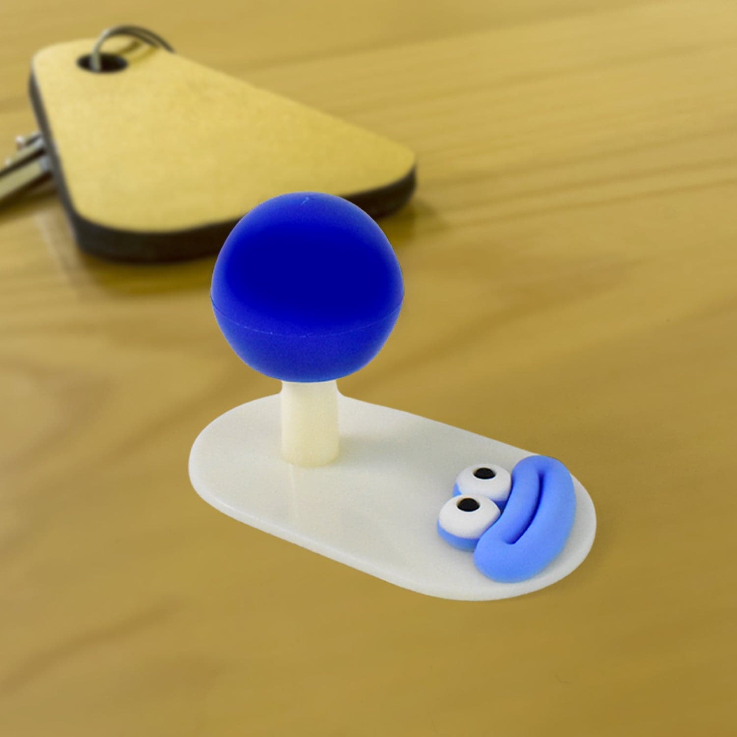 Cartoon Colorful Hooks Simple Ball Shape Hook Self-adhesive (1 Pc) thumbnail 4
