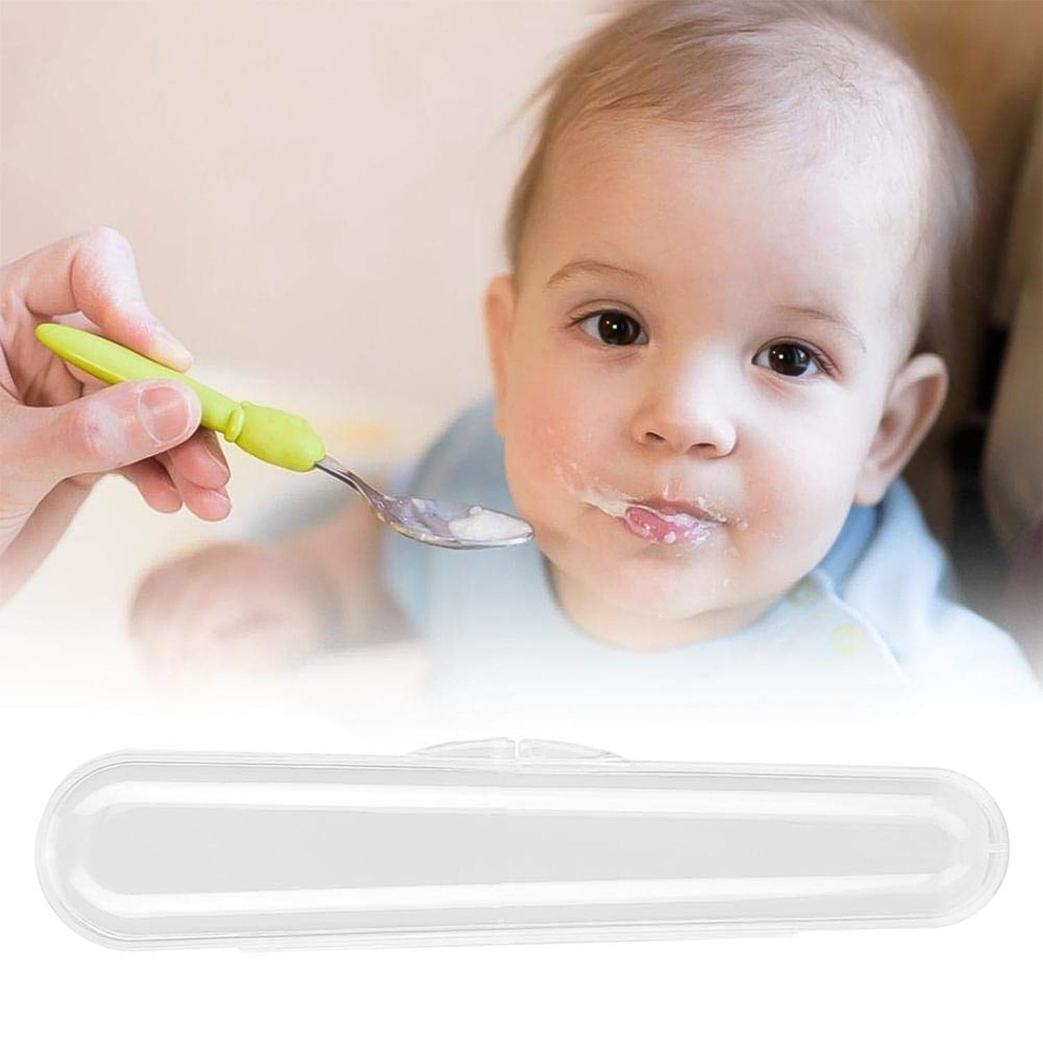 Food Grade Plastic Spoon Storage Box (1 Pc) thumbnail 2