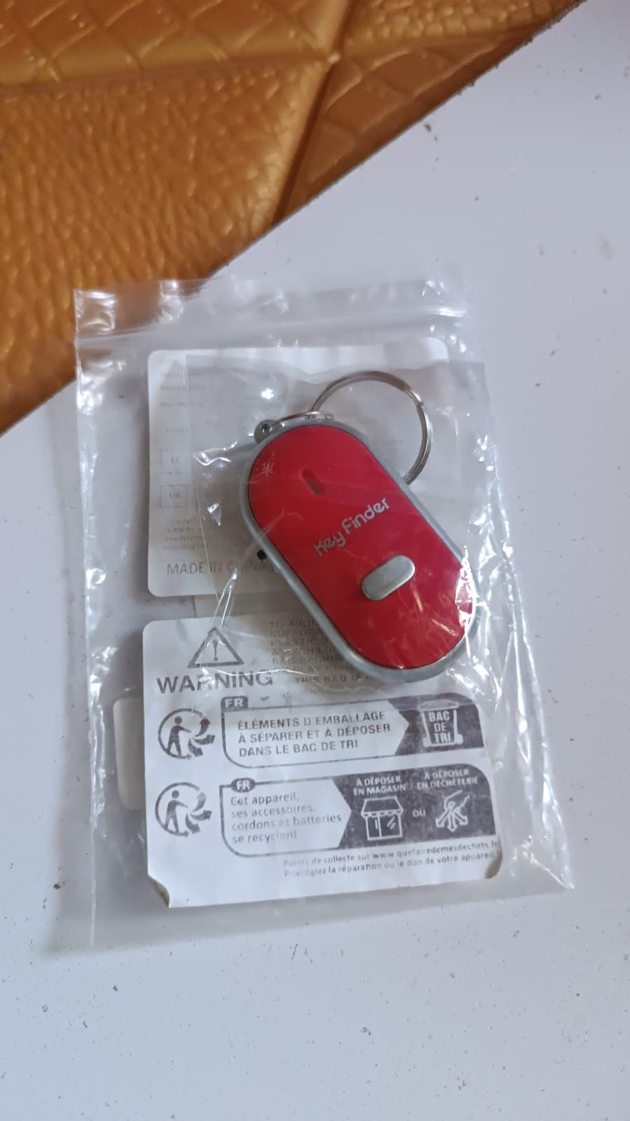Key Finder Anti Key Lost Key Chain Whistle Induction (1 Pc) thumbnail 8