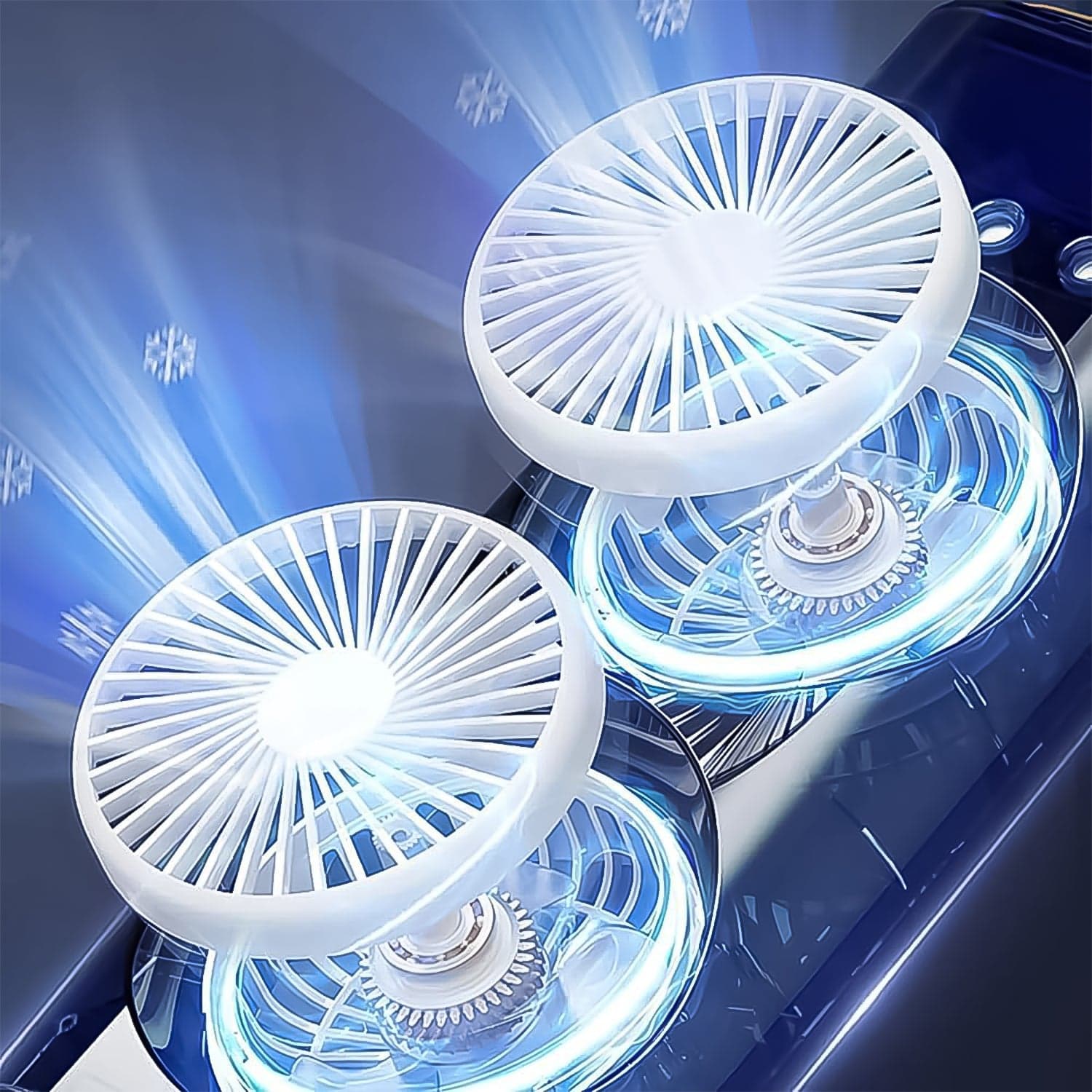 Portable Tower Mist Spray Cooling Fan, Air Cooling Fan (1 Pc) thumbnail 6