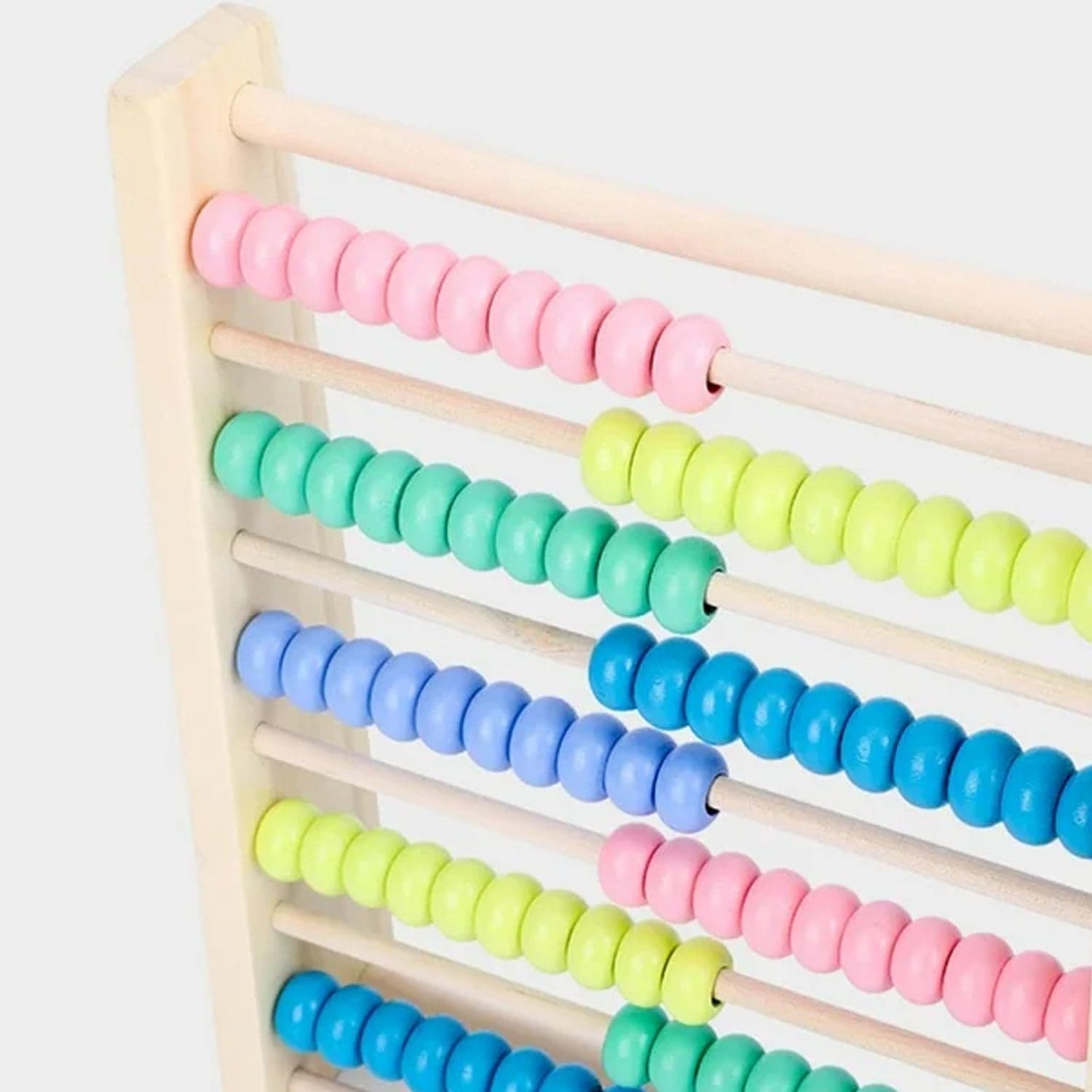 Wooden Counting Number Maths Learning Abacus Toy (1 Pc) thumbnail 4