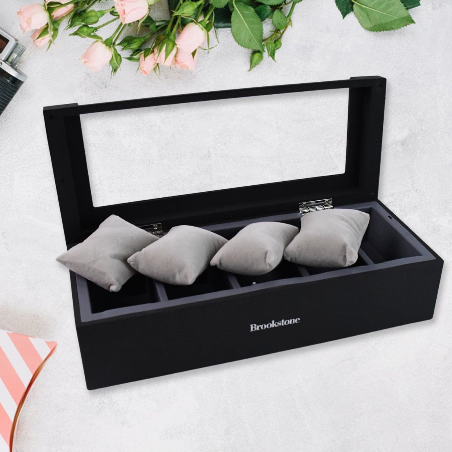 Style Fresh and Simple Girl Earrings Plate Jewellery Box thumbnail 5