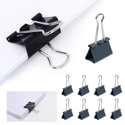 Paper Holding Binder Clips Paper Clips (8 Pcs Set / Mix Color)