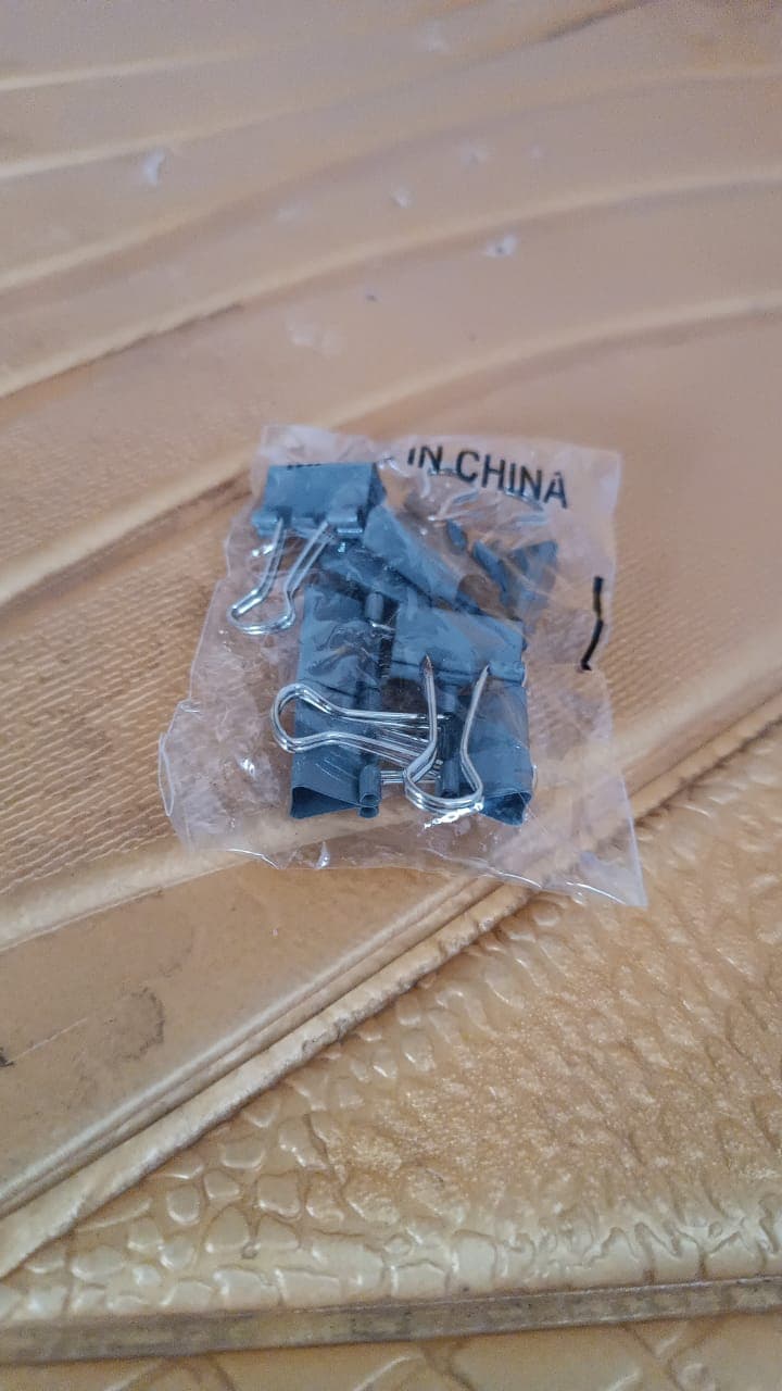 Paper Holding Binder Clips Paper Clips (8 Pcs Set / Mix Color) thumbnail 6