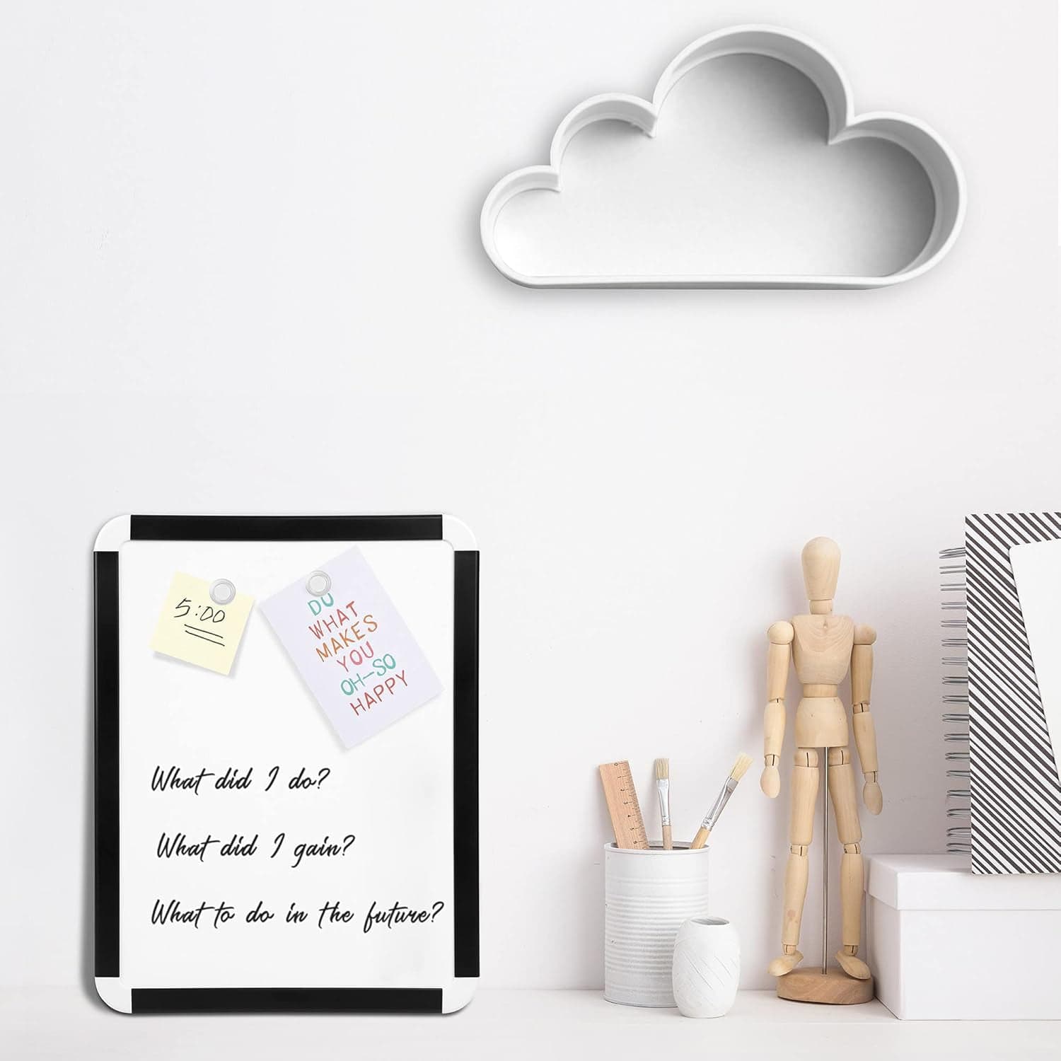 Magnetic White Board, Small Dry-Erase Board (21.6—28 Cm / 1 Set) thumbnail 8