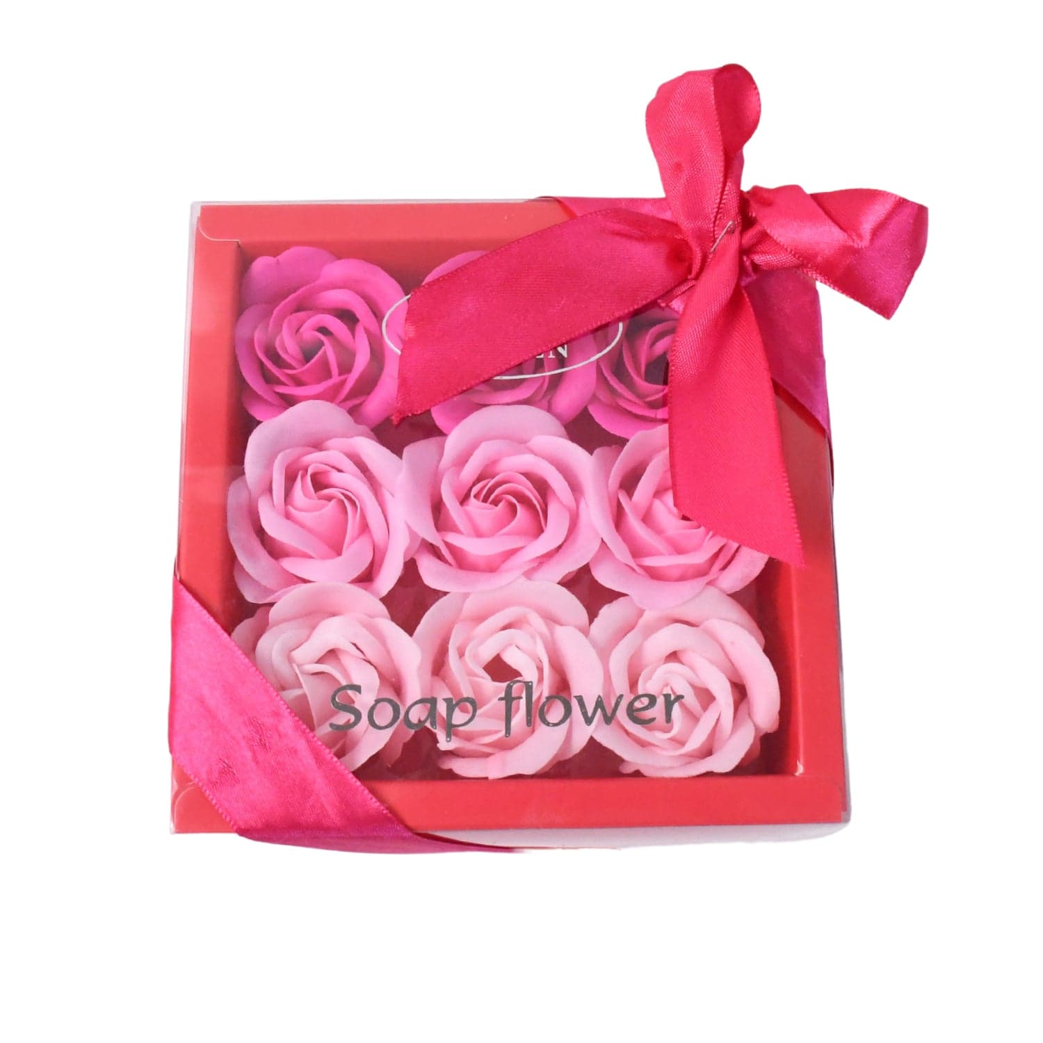 9 Pc Rose Flower Bath Soap (9 Pcs Set) thumbnail 5