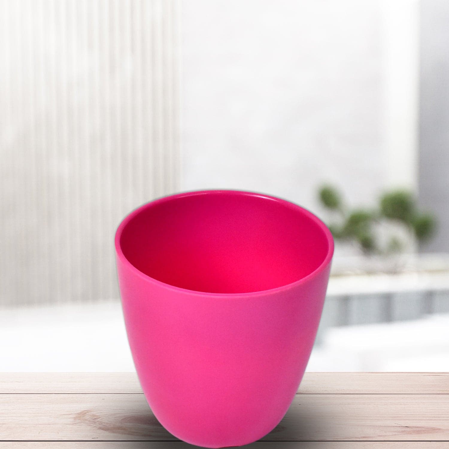 Plastic Flower Valencia (Pot) Home and Outdoor (1 Pc/Mix Colour) thumbnail 7