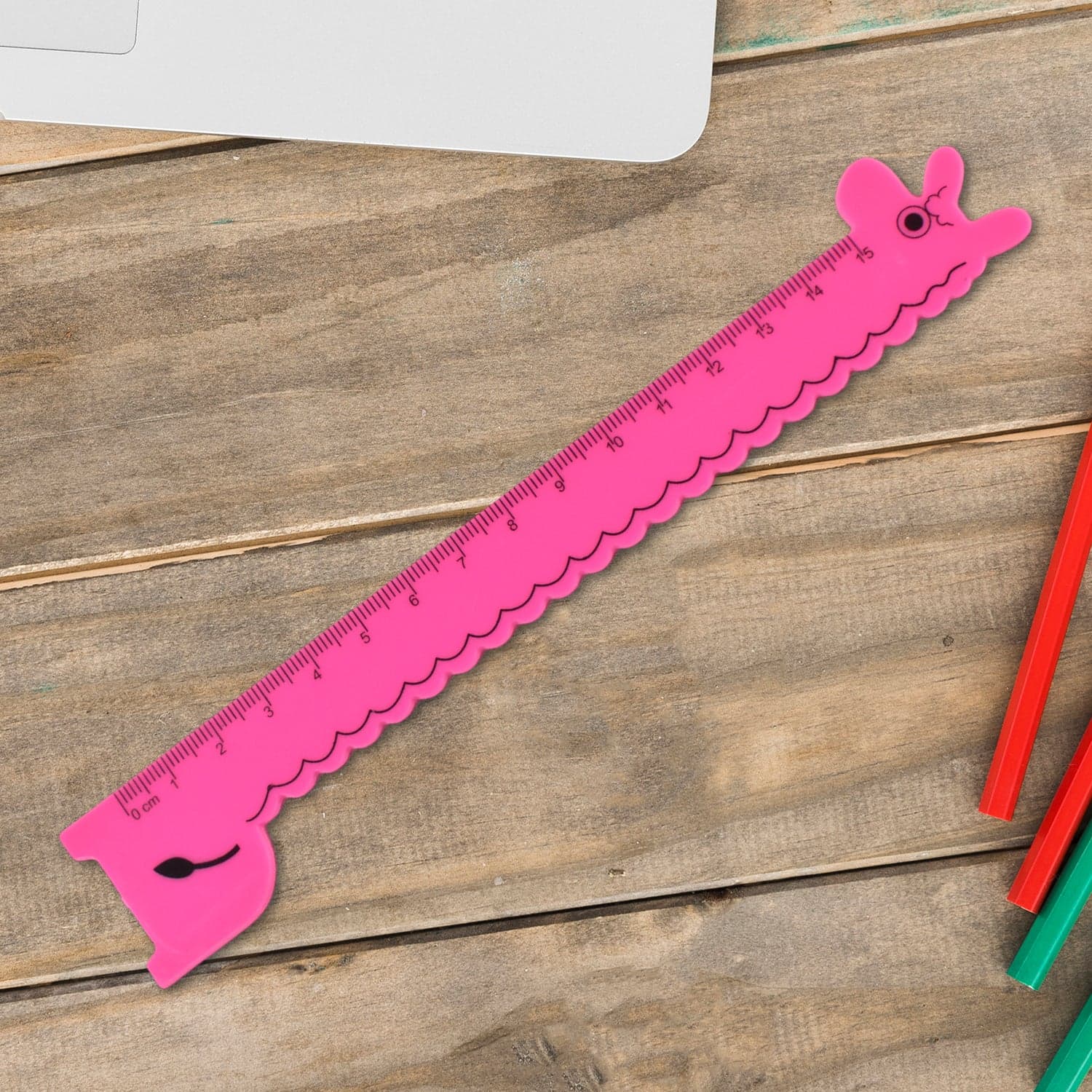 Cute Cartoon Giraffe Ruler / Scale Meter Ruler / Triangle Ruler (4 Pc Set) thumbnail 4